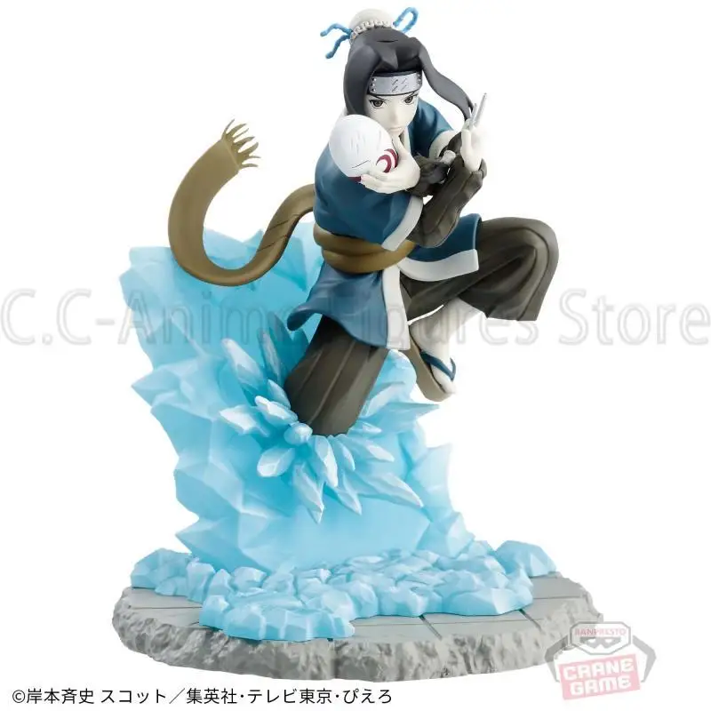 Op voorraad Banpresto Naruto Memorable Saga Haku Figuur Echte Anime Originele Doos Model Speelgoed Collectible Ornament Festival Gift