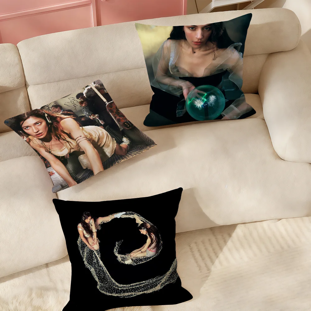 Singer C-Caroline Polachek Pillow Case Suitable For Bedrooms Living Rooms Cars Home Decoration