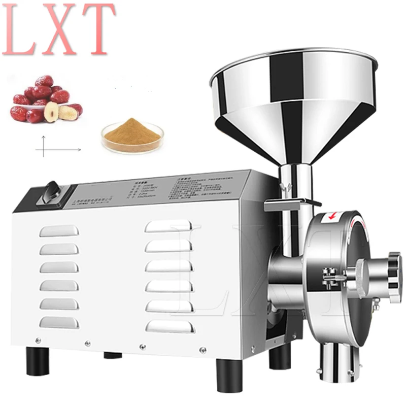 

Grain Grinding Machine Commercial Pulverizer Mill Flour Machinery Electric Flour Pepper Grain Superfine Grinder