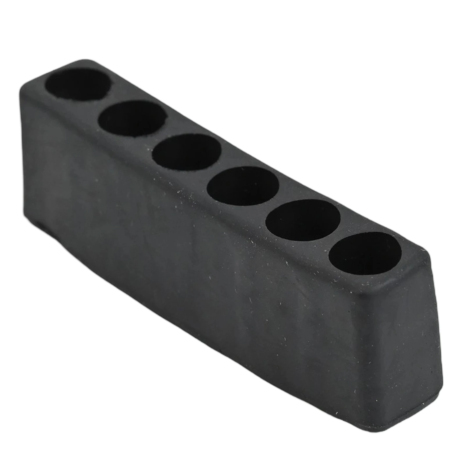 10 Pack Screwdriver Bit Holder Organizer 6 Hole Plastic Drill Bit Stand Compatible With 1/4 Inch Hex Shank Screwdriver Tools