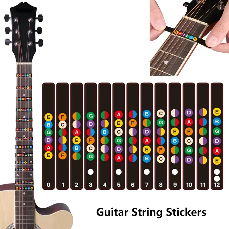 58-in-1 ギターアクセサリーセット：チューナー、カポ、弦カッター、様々な弦、カラフルなピック、その他のギタープレーヤーに必須のアイテム