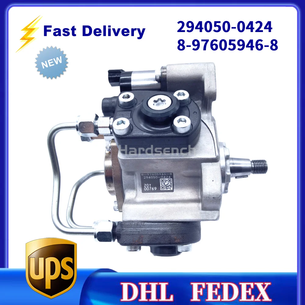 

294050-0424 HP4 Diesel Fuel Injection Pump 8-97605946-8 Fuel Pump for ISUZU 6HK1