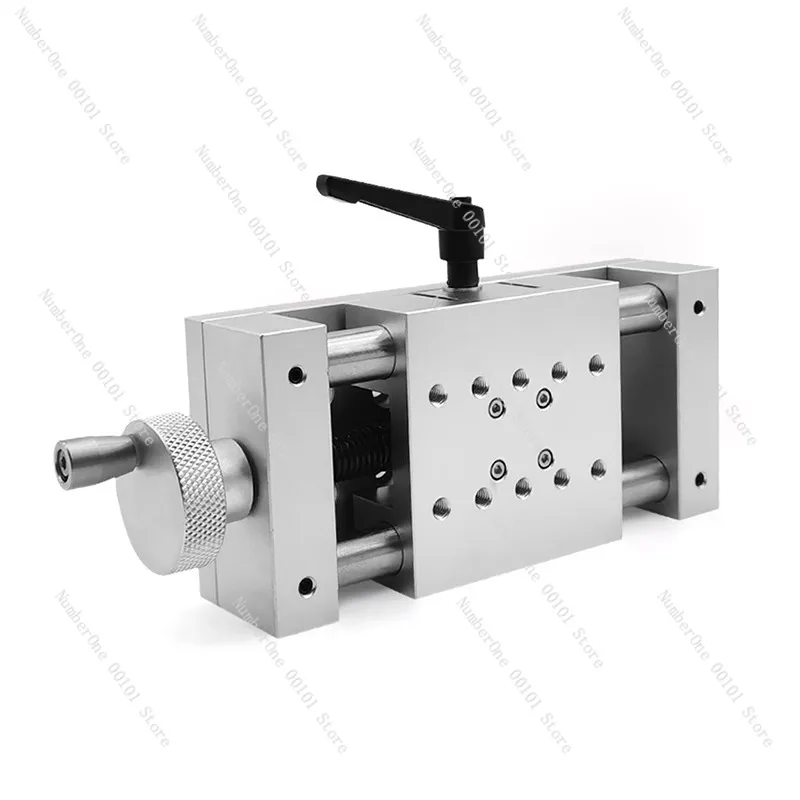 

Heavy-duty Sliding Table, 80mm Manual Precision Displacement Workbench, Mini Sliding Table for X-axis Manual Work