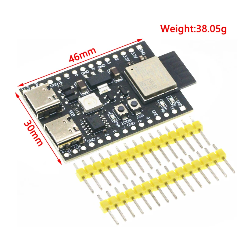 ESP32-C3 development board Dual Type-C Wifi Bluetooth BLE5.0DevKitM-1 core board ESP32C3