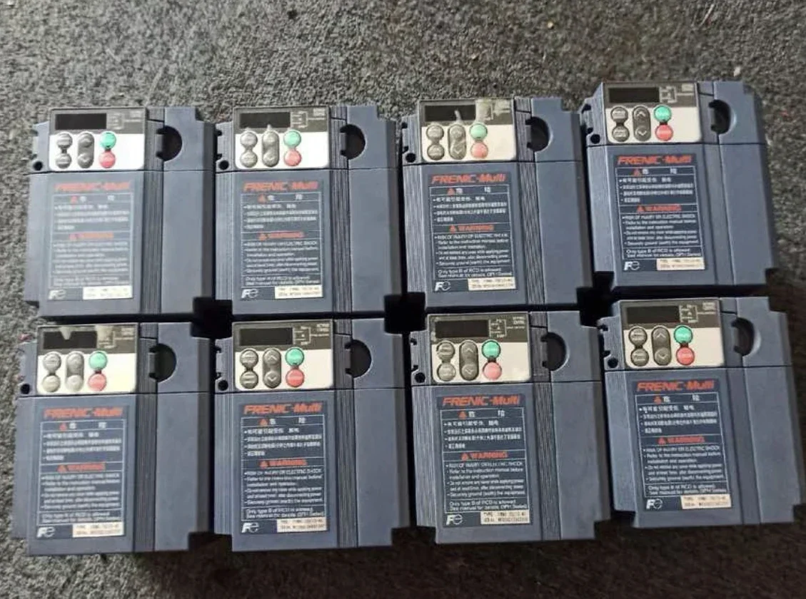 Second-hand E1s series converter 0.75 kw 380V, frn0.75 E1S-4c, function package