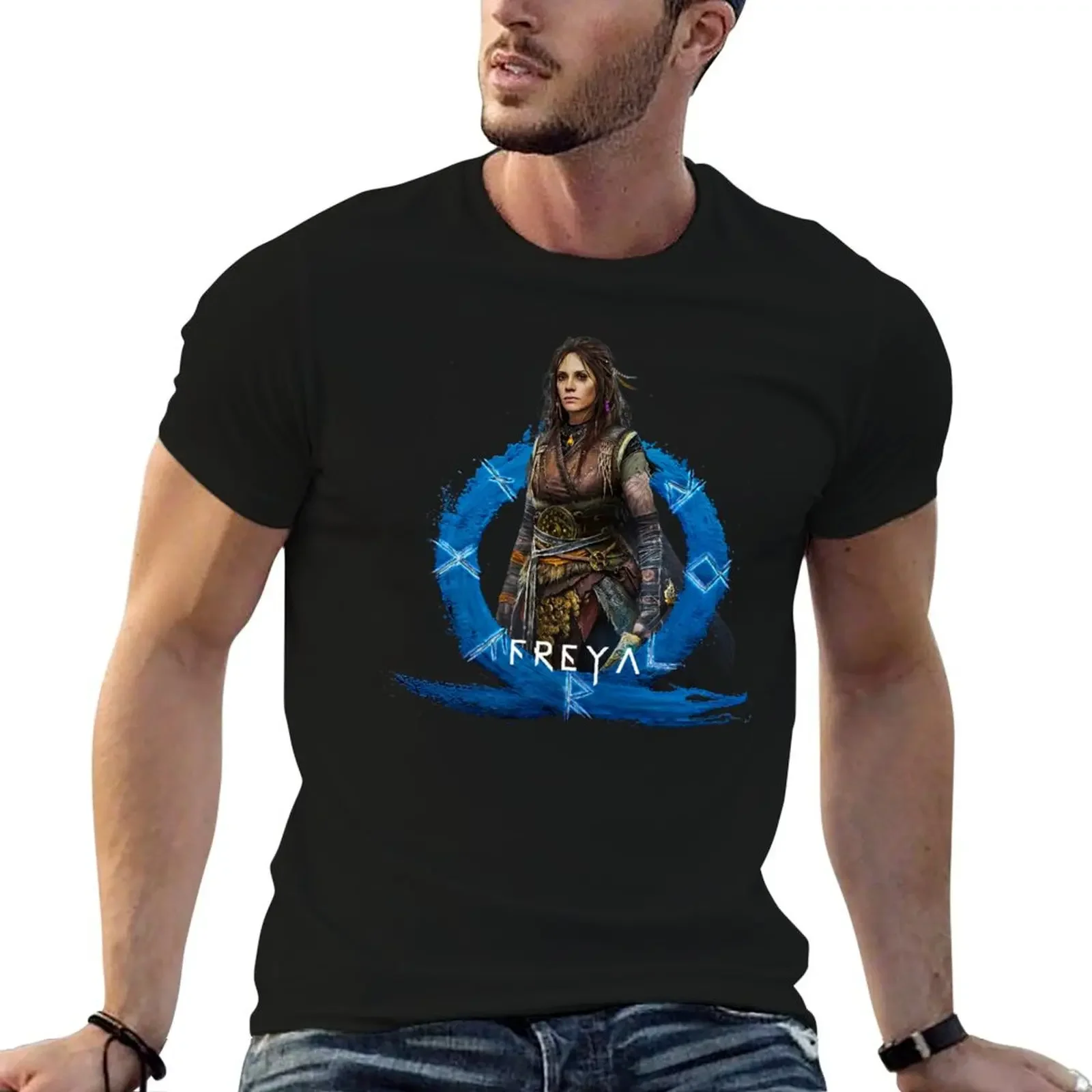 Freya God of War Ragnar?k God of War Ragnarok T-Shirt vintage anime shirt oversized t shirt t shirt for men