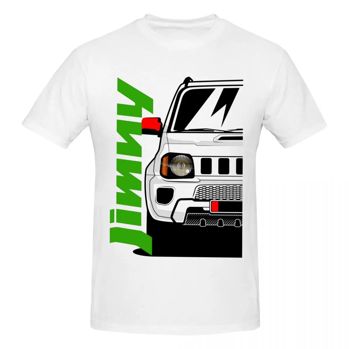 Men Japanese Car Fans Jimny T Shirt Streetwear Big Size O-neck Cotton Custom Sleeve T Shirt Homme