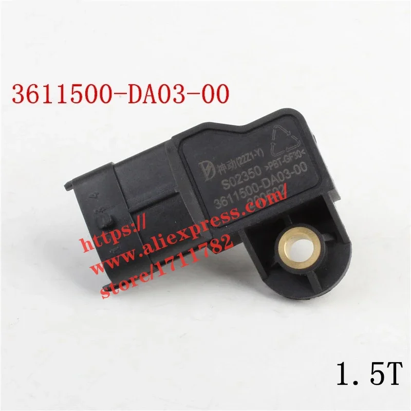 Intake Air Pressure Sensor for DFSK Dongfeng GLORY 580 1.5T SFG15T,SKON 3611500-DA03-00,3611100-A03-00