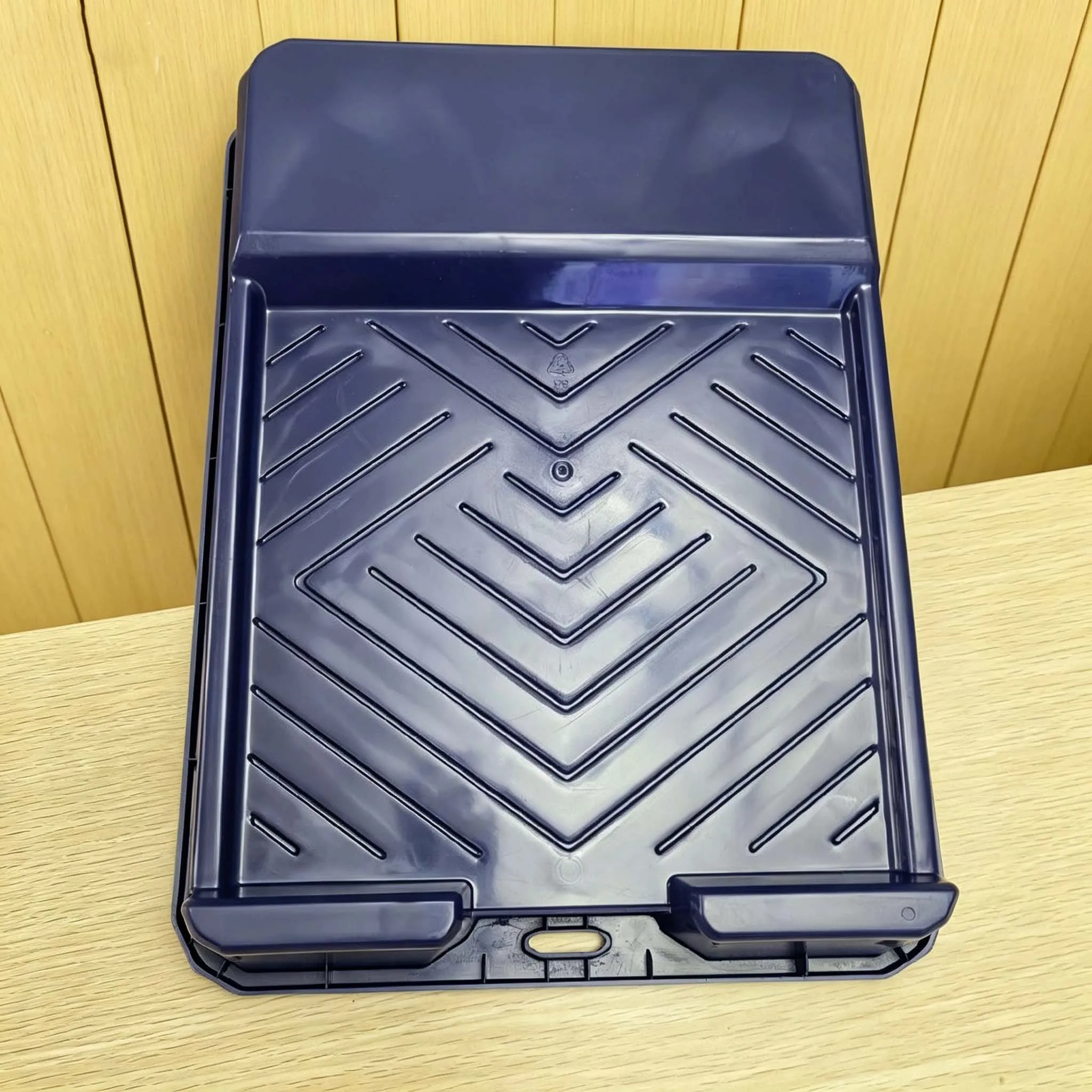 9-Inch Thickened Plastic-Coated Tray, Dedicated Roller Brush Paint Tray, Paint Mixing Tray, Painting Tool for Wall Decoration view 2
