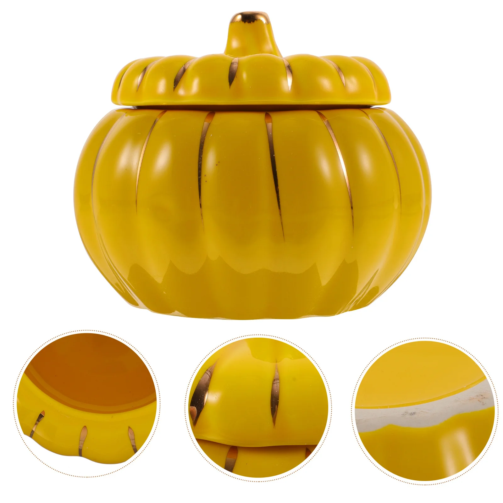 

Pumpkin Soup Bowl Ceramic Pumpkin Shape Steamed Soup Bowl Lid Ceramic Dinnerware Halloween Kitchen Gadget Kitchen Gadget
