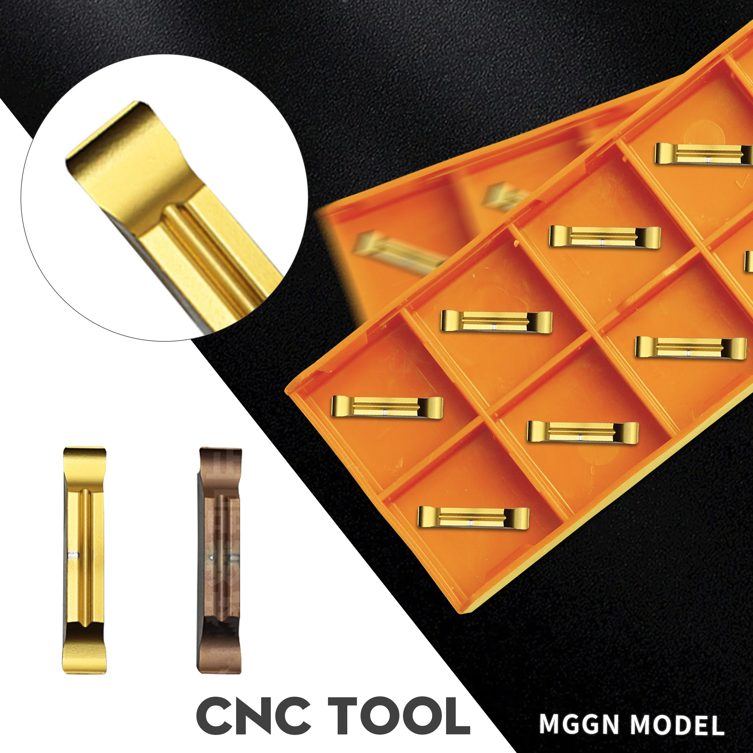 Wear-resistant MGGN150/200250/300/400JMF P9125 P6205 Grooving Carbide Inserts CNC Lathe Tools Cutting Turning Inserts For Steel