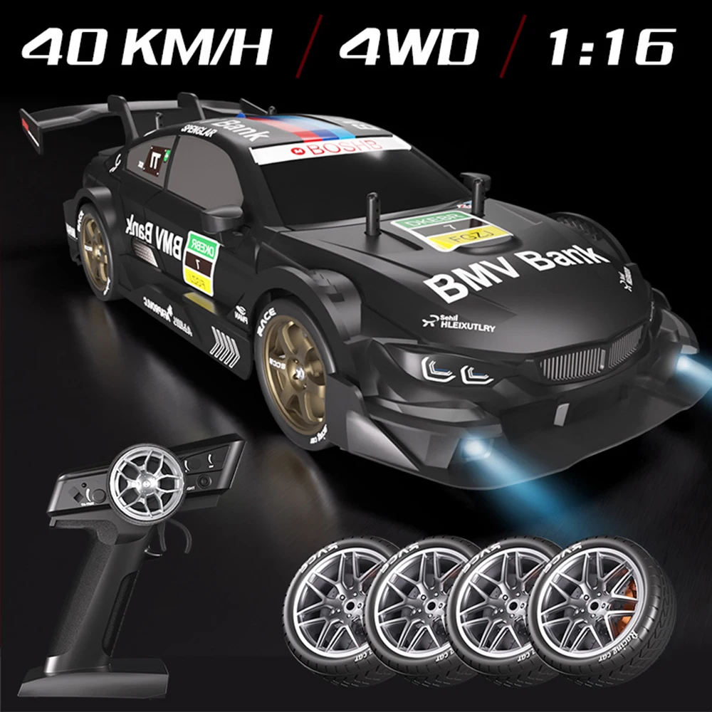 1/16 RC Drift Car Upgrade Gyroscope ESP 4WD Off-road Electric Racing Drifting Vehicle 2.4G Remote Control Cars Toys for Kids