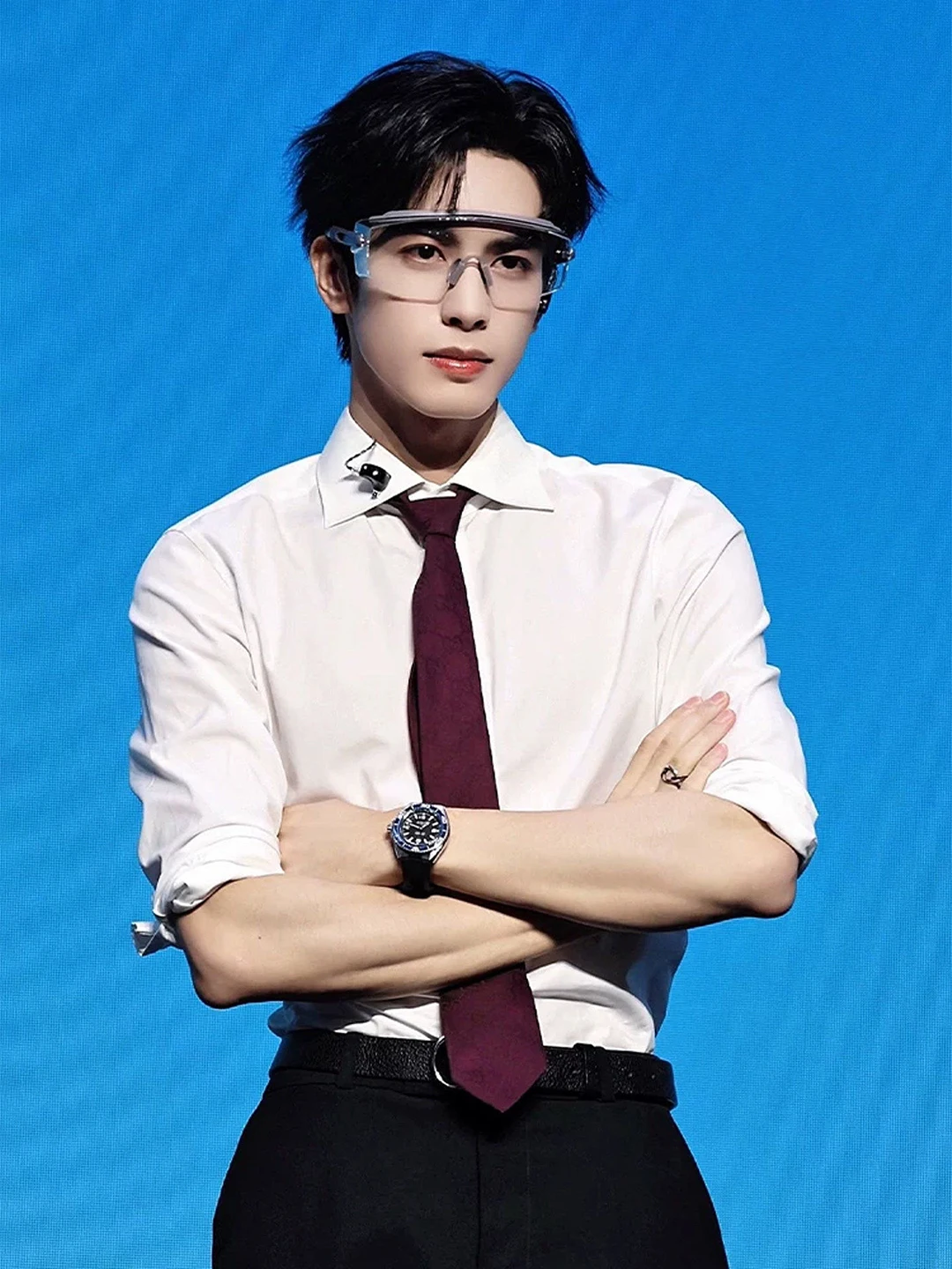 

White Long Sve irt Men's Sle Feeling Inner Wear Neapolitan irt Casual Loose Fit oulder High Quali Menswear