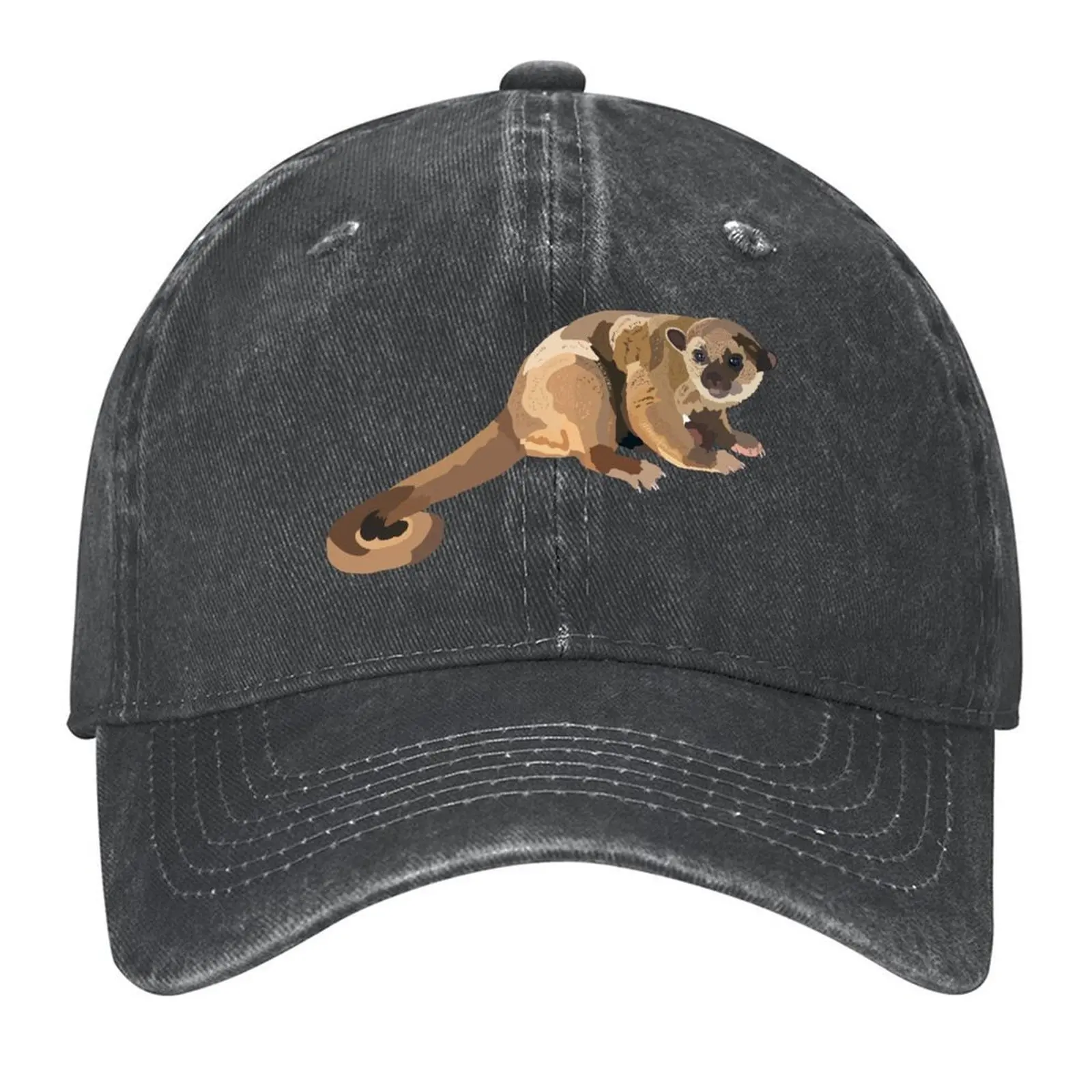 

K is for Kinkajou Baseball Cap Rave Horse Hat Thermal Visor Hat Baseball Cap Golf Wear Men Women's