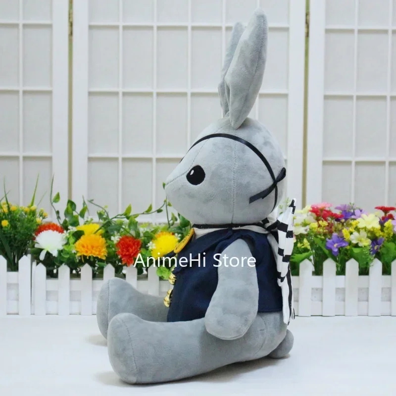 Anime Ciel Phantomhive Kaninchen Plüsch Puppe Figur Cosplay Stofftier 46cm Füllung Kissen für Geschenk