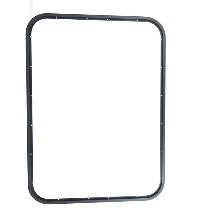 New Design And Stylish 660X914mm American Sliding Window With Grille Tempered Glass RV Teardrop Door