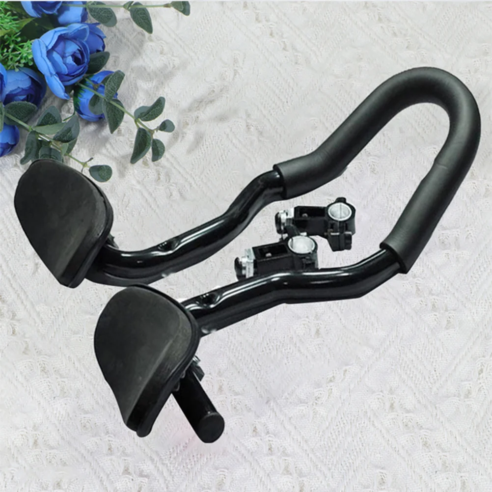 

Aluminum Alloy Rest Handlebar For Road Bike Folding Bicycle Aero Handlebars Metal Cycling Bar