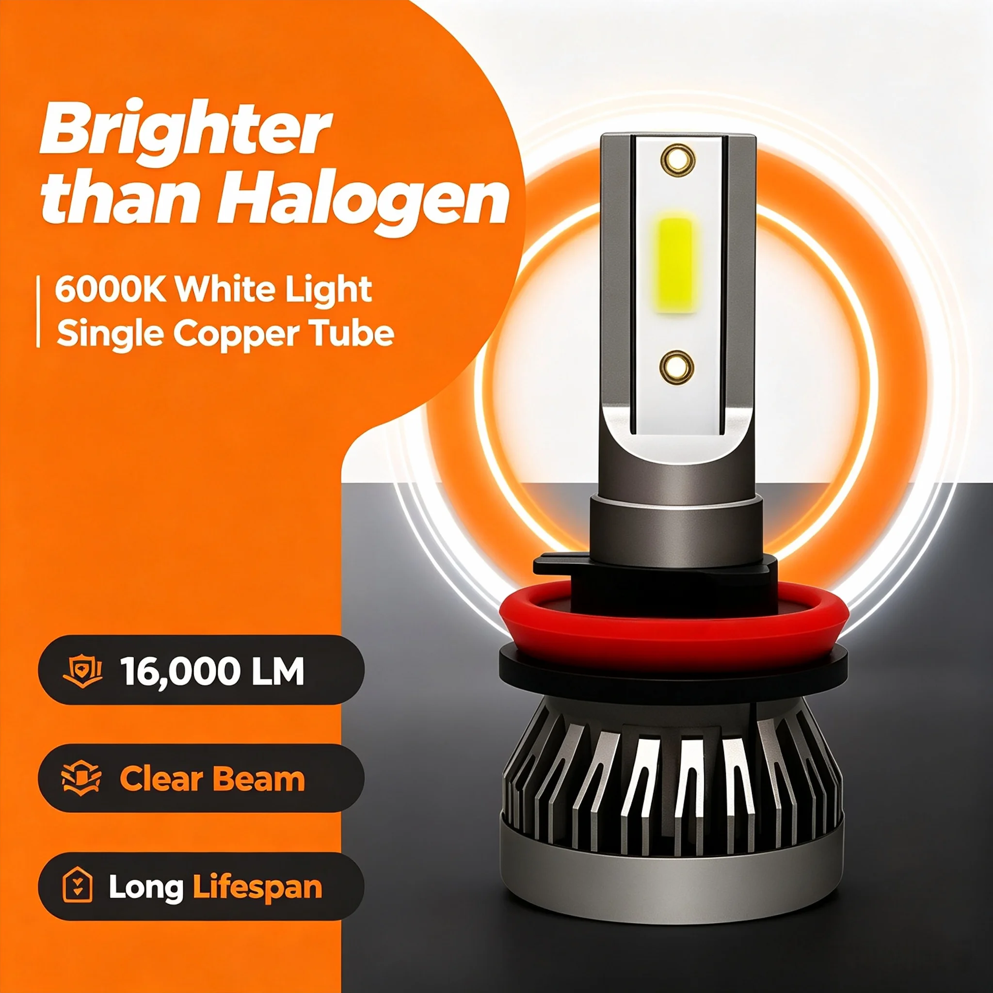 2 buah/pasang Lampu Mini Otoma - Car Led Bulb H1 H3 H8 H11 ulasan dan harga