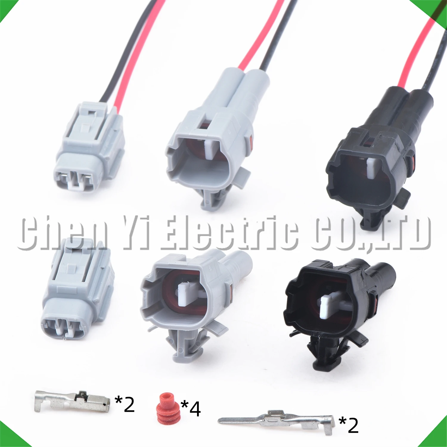 

2 Pin Auto Connectors ABS hood lock Fog Lamp Turn light tail light Plug 90980-11002 6189-0176 6188-0098 For Toyota Nissan Honda