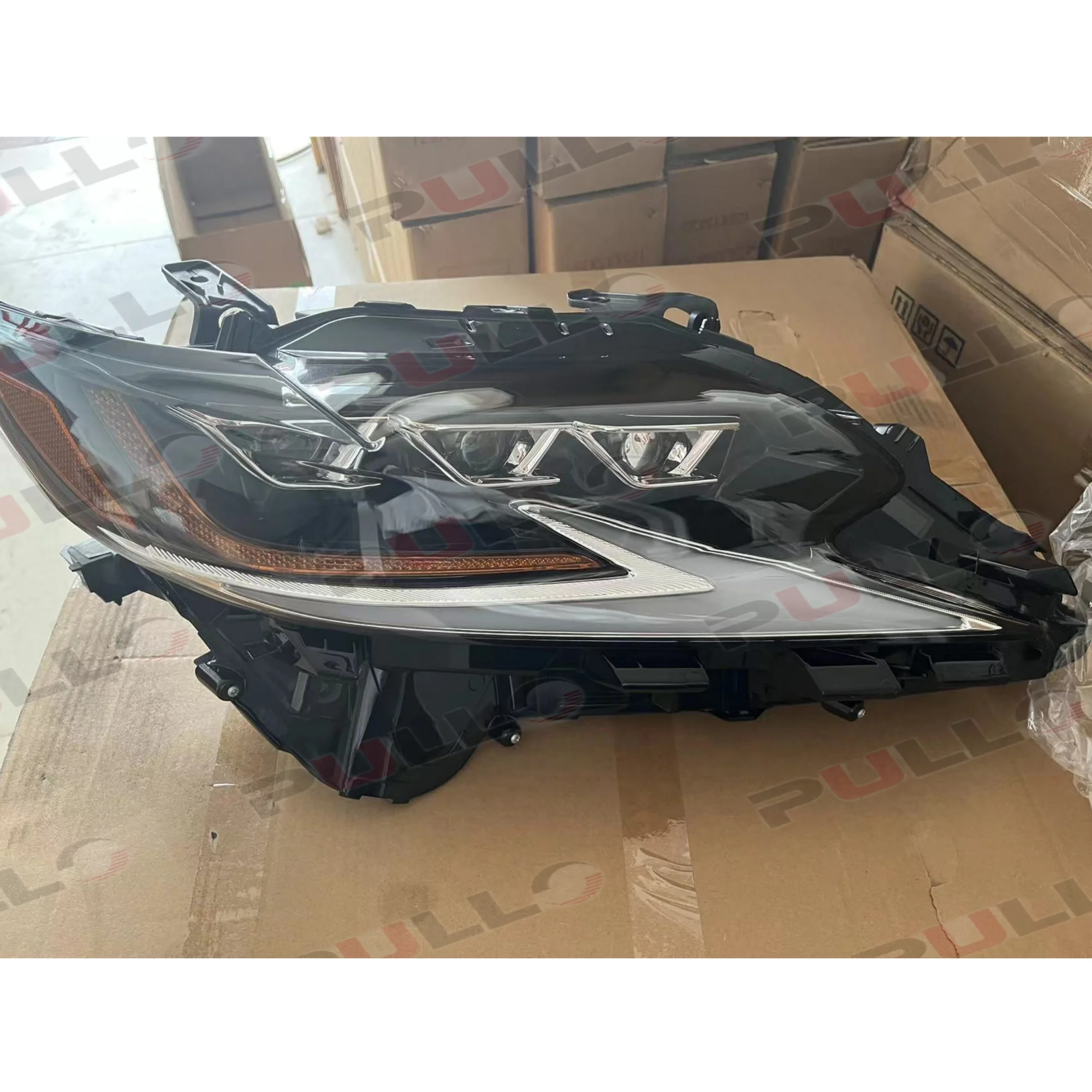 

Auto Accessories Modified for Lexus ES 2013-2017 Upgrade to 2018 Include Front Bumper with Grille,headlights