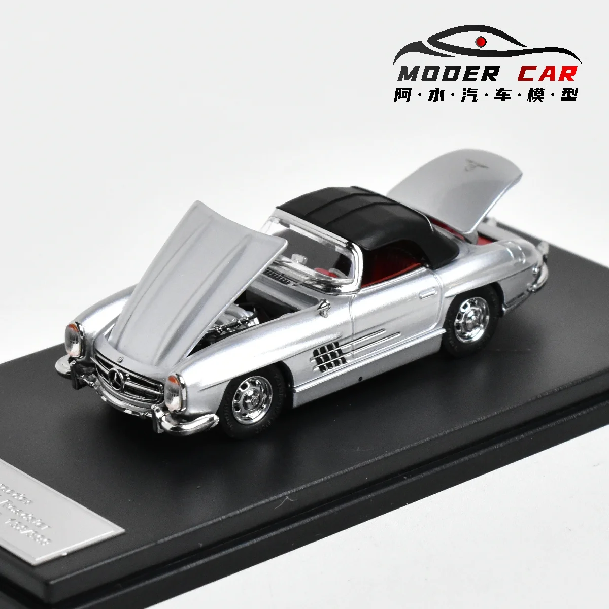 YS Model 1:64 300SL Mk1 Roadster W198 Diecast Model Car