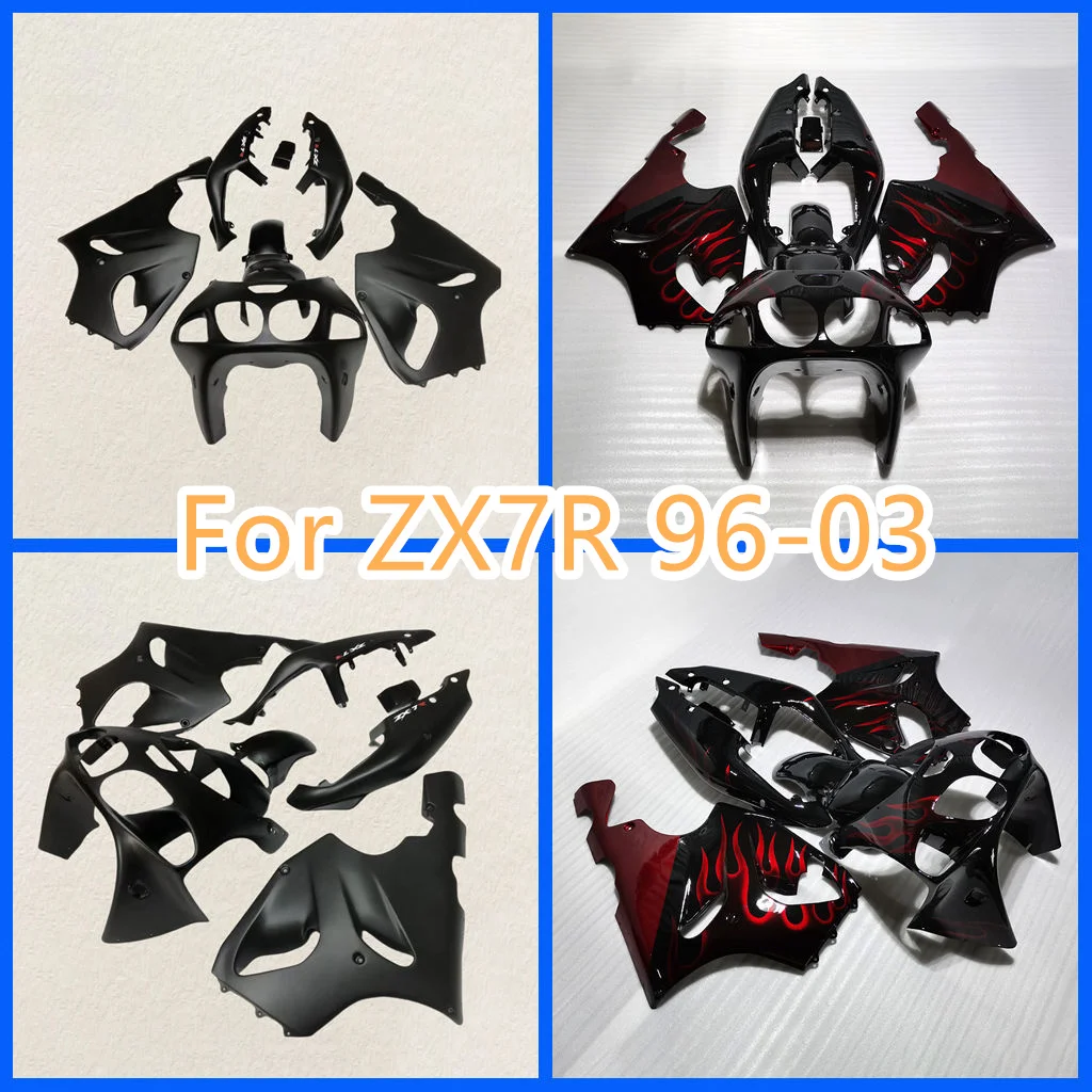 Motorcycle Fairings Kit Fit for Kawasaki ZX-7R 1996 1997 1998-2003 ZX 7R 96 97 98 99 00 01 02 03 ZX7R Bodywork Set