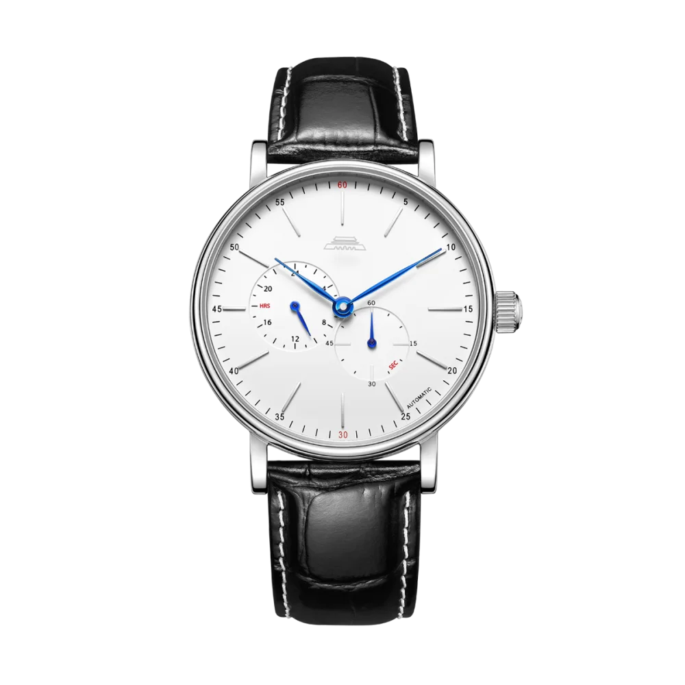 Beijing Watch Classic Series 24 Hours Dial 40mm Leather Man Watch Mechanical Automatic Skeleton Stainless Steel Watch Minimal
