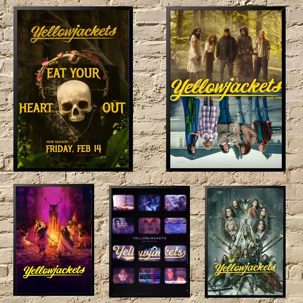 Yellowjackets-S Poster Poster HD Self Adhesive Waterproof Wall Art Ideal For Home Office Dorm Bedroom Great Gift