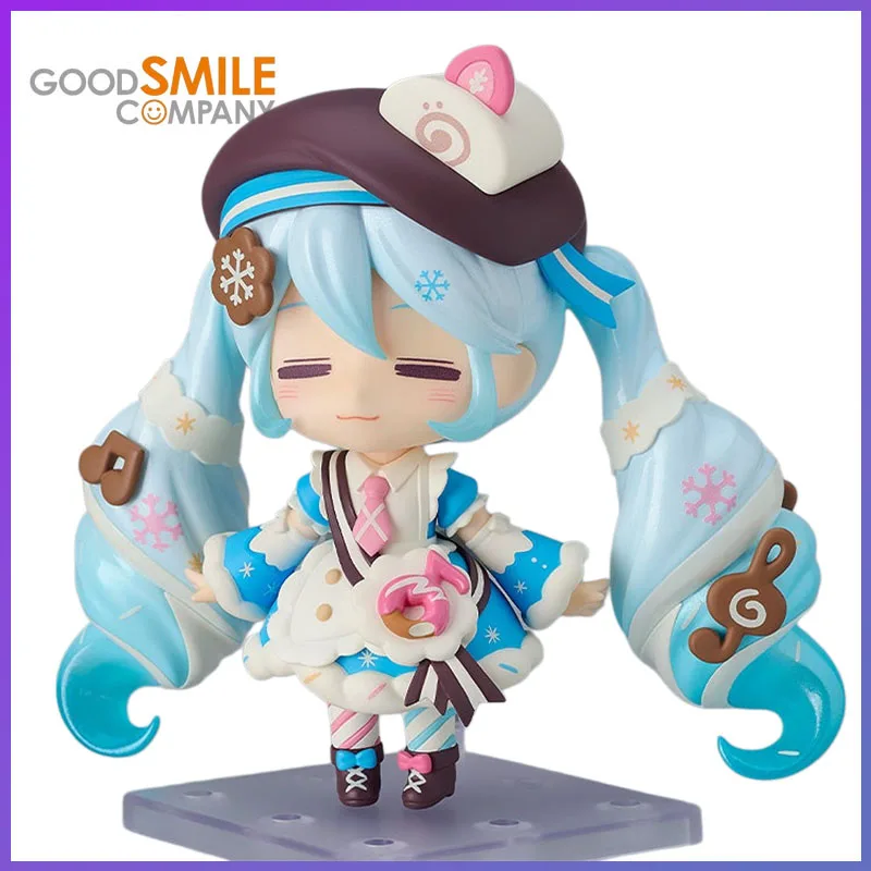 

Good Smile Company In Stock Nendoroid 2939 Snow Miku 100% Original Cute Chibi Collectible Figure With Sweet Snow Cartoon Kawaii