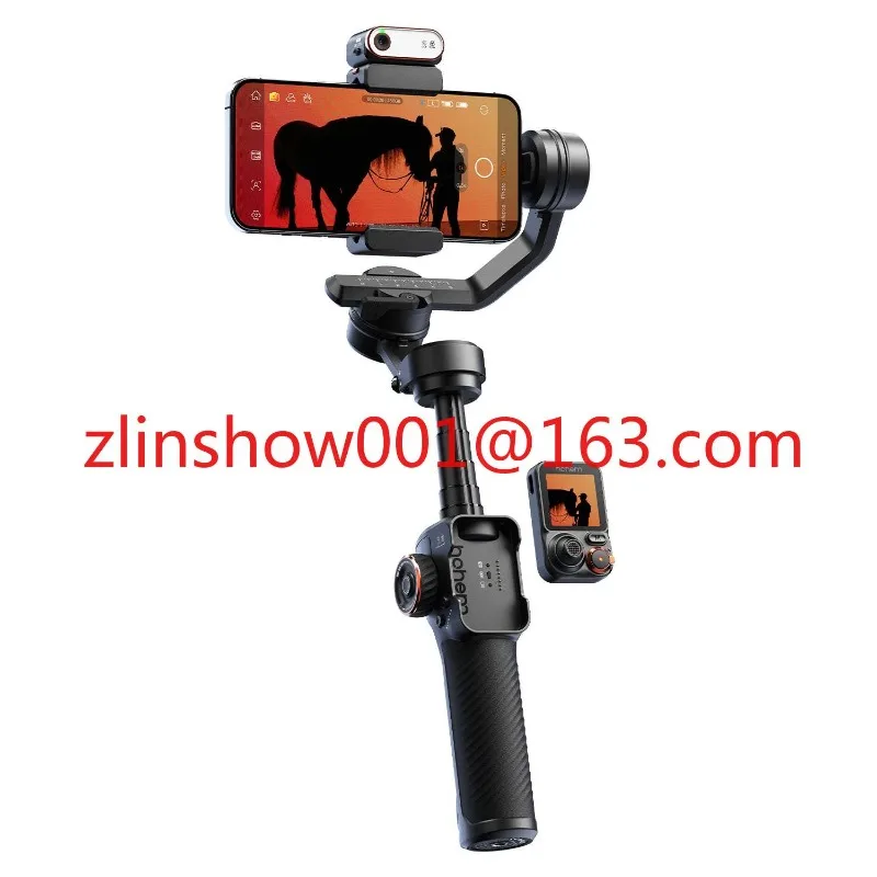 M7/M7 KIT Gimbal with Detachable Touchscreen Remote Advanced Magnetic AI Tracker for Vlog Shooting