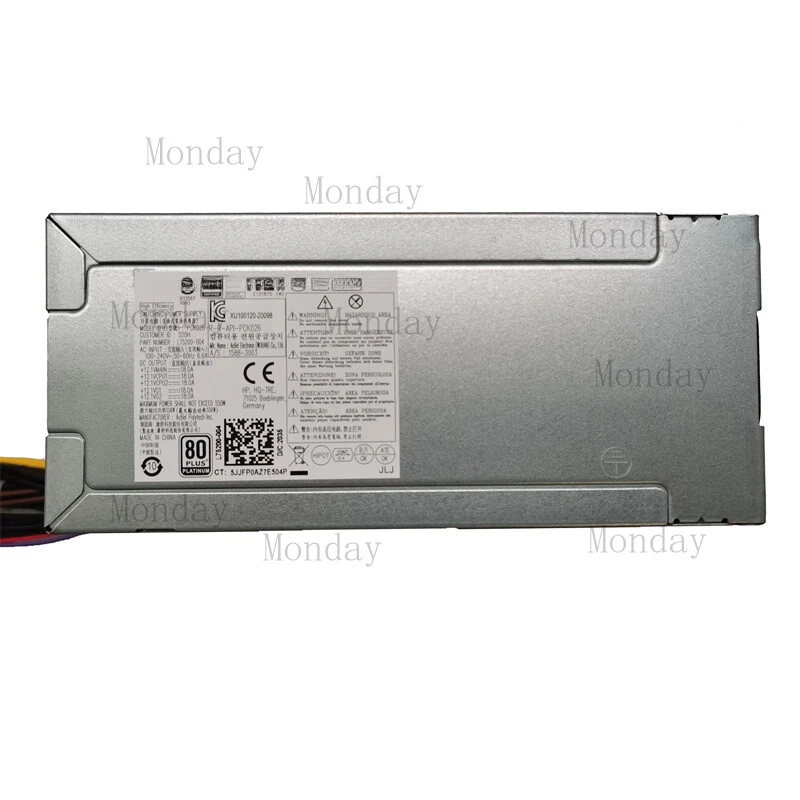 

W For HP High-Power 550W Power Supply L75200-001 Power Supply PA-5551-1HA