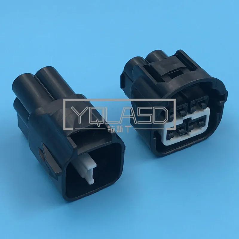 

1 Set 4 Way 4.8 Series Car Replacement Parts Male Female Fan Harness Connector AC Assembly 7282-7043-30 7283-7043-30 MG641744-5