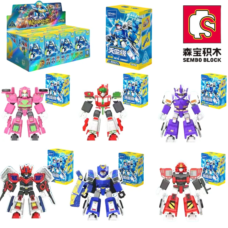 

Senbao Dazzling Cards Fighters Tianchen Class Building Blocks Dolls Assembly Models Ornaments Robots Toys Gifts Collection
