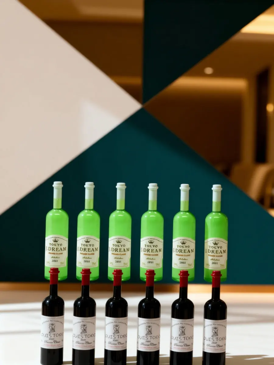 12Pcs Miniature Red Wine Bottles Mini Size Perfect Decoration Kit Small Wine Bottles for Mini House and Micro Landscape