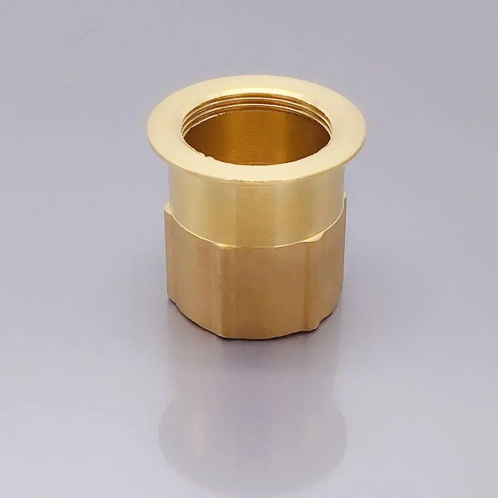 Durable Gold Brass Pipe Fitting Copper Multi Size Water Gap Fixed Fittings Fixed Hardware Accessories Hose Joint Tool