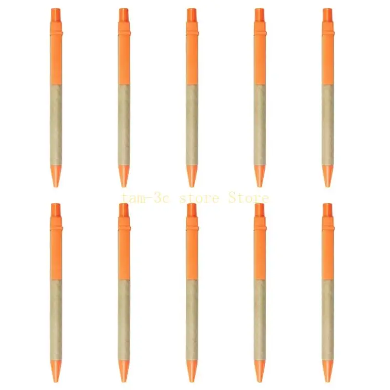 Kunststoff-Kugelschreiber, blaue Tinte, schreiben Sie reibungslos, Signaturstift für Damen D0UA