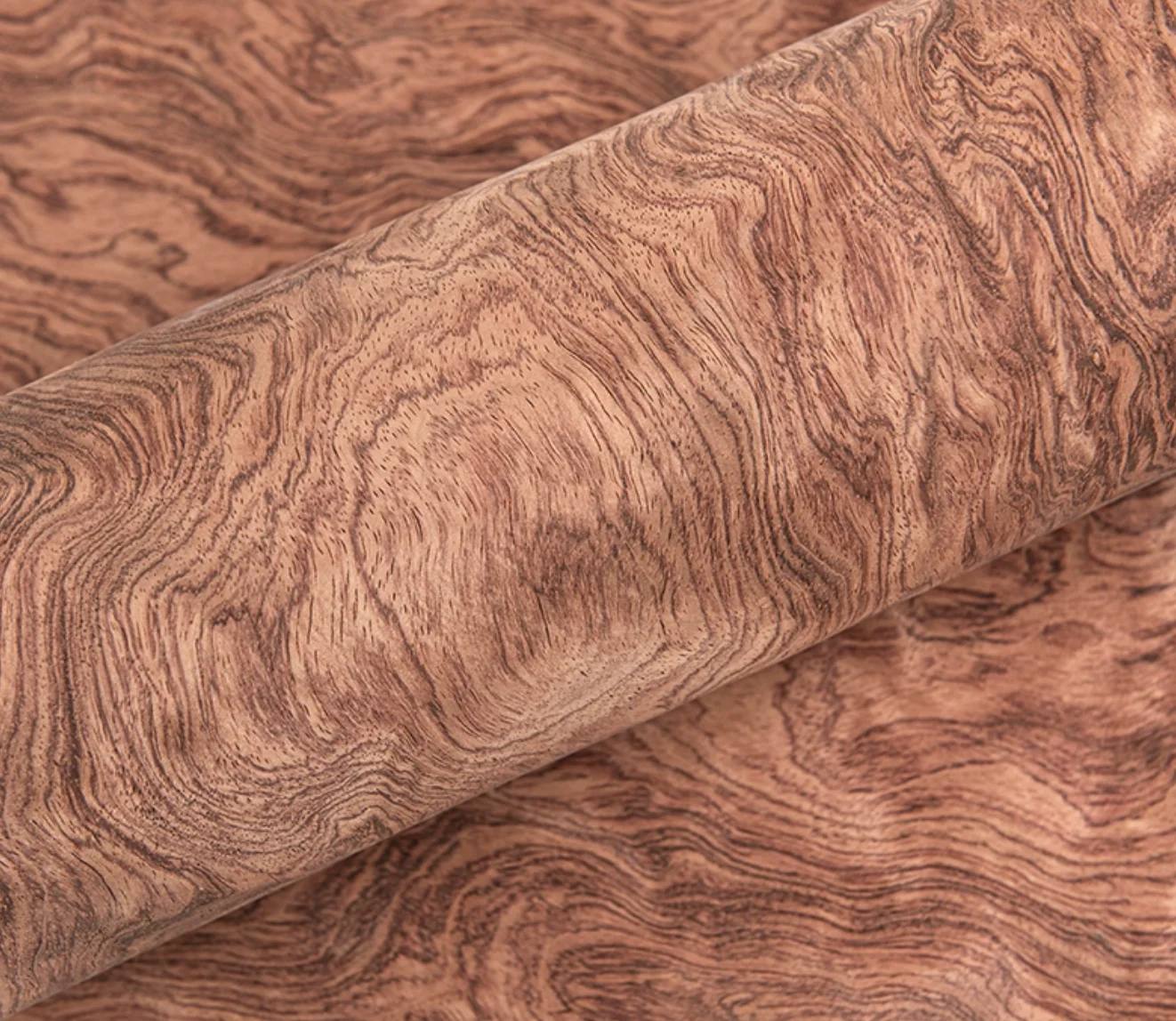 Natural Spherical Pear Wood Solid Wood Veneer For Speaker Furniture Decoration Handmade Veneer Thickness: 0.3mm