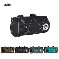 ULAC Bicycle Front Tube Bag 1.7L Capacity Handlebar Bag Waterproof Multifunction Portable Shoulder Bag Tube Bag Bike Accessories