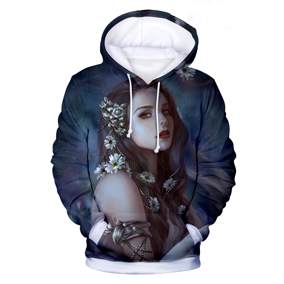 

Autumn Fashion Singer Lana Del Rey 3D Print Hoodies Men Women Casual Sweatshirts Oversized Hoodie Pullovers Tracksuit Clothing