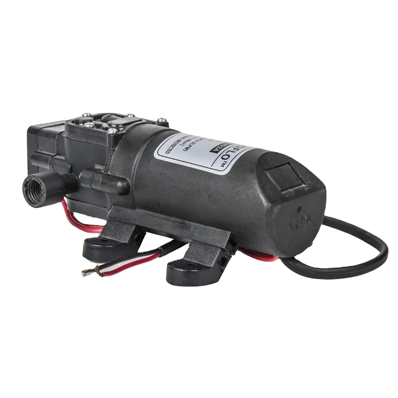 FL-2202A 12V 24V DC High-pressure Booster Pump Self-priming Pump Micro Electric Spray Water Pump