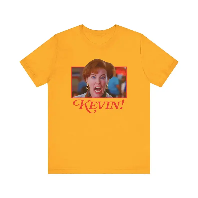 Home Alone Kevin Sweater Unisex Ugly Christmas Graphic T Shirts Woman Man Vintage Movie High Quality Cotton T-shirt Camisetas