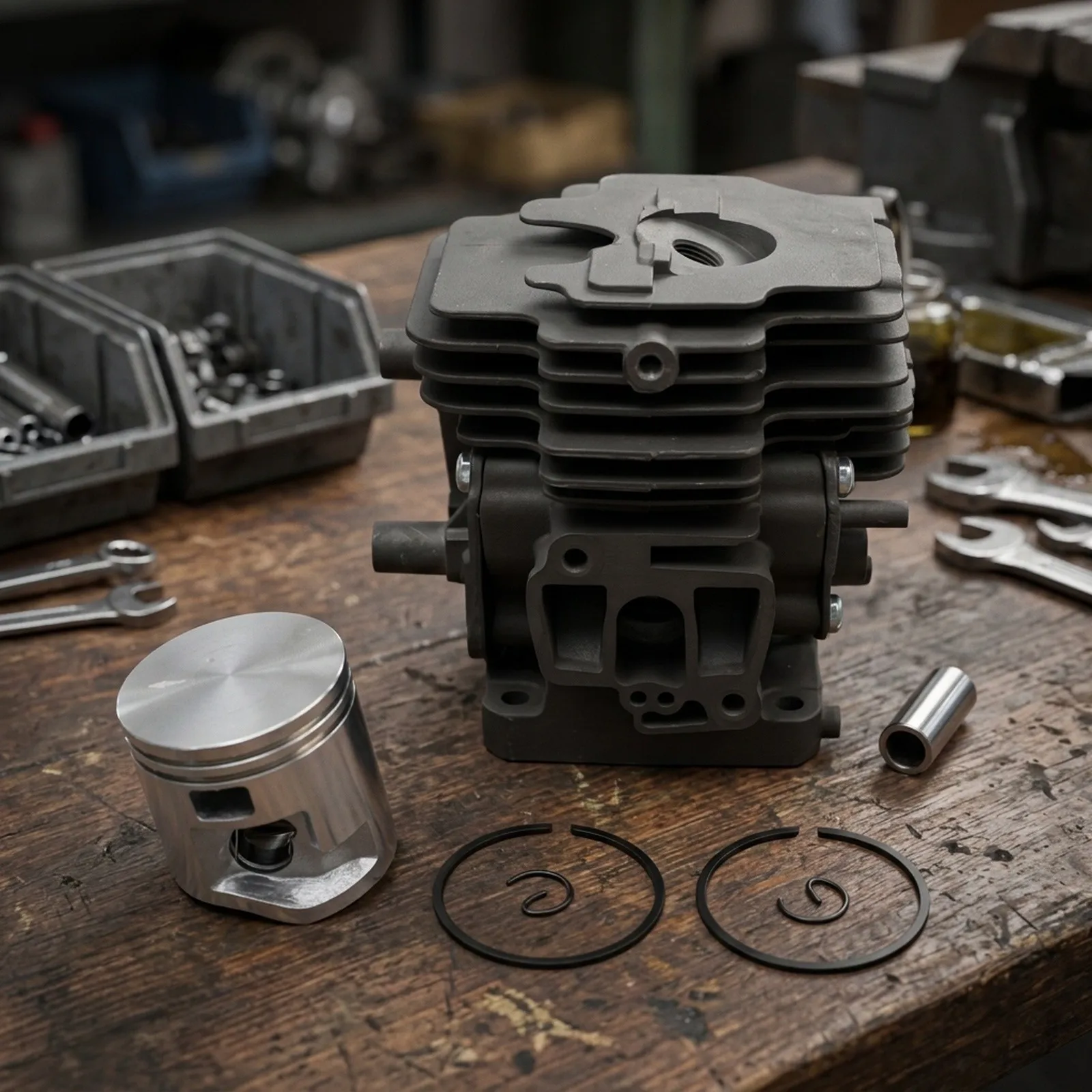 High for Performance for piston Kit Power Tool Part Trimmer for piston Kit Optimal Power Efficiency Direct OEM Replacement