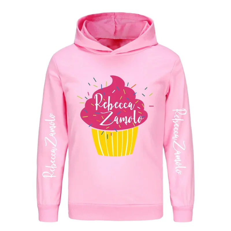 

lHalloween Cosplayl New Children REBECCA ZAMOLO Hoodie Kids Cartoon Fashion Sweatshirt Boys Girls Anime Pullover Sudadera Spring