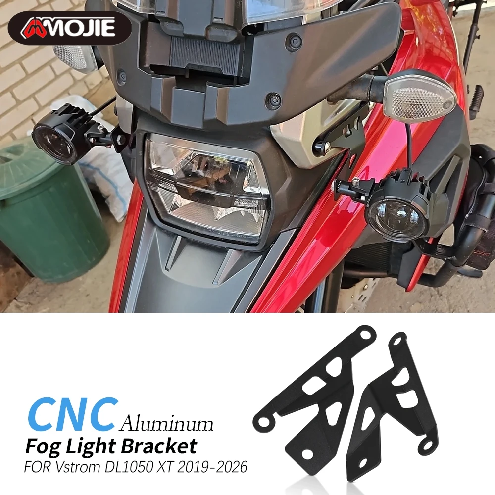 

For Suzuki Vstrom DL 1050 XT 2019 - 2025 2026 Motorcycles Accessories Fog Light Bracket Holder Fog Lamp Mount V-Strom DL1050 XT