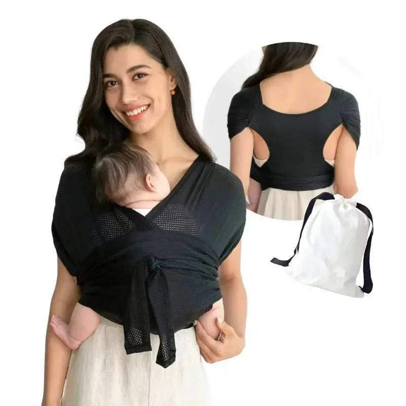 

Baby Carrier Wrap Ergonomic Carrier Light and Portable Front Facing Kangaroo Baby Wrap Carrier Outdoor Travel Infant Sling Bebes