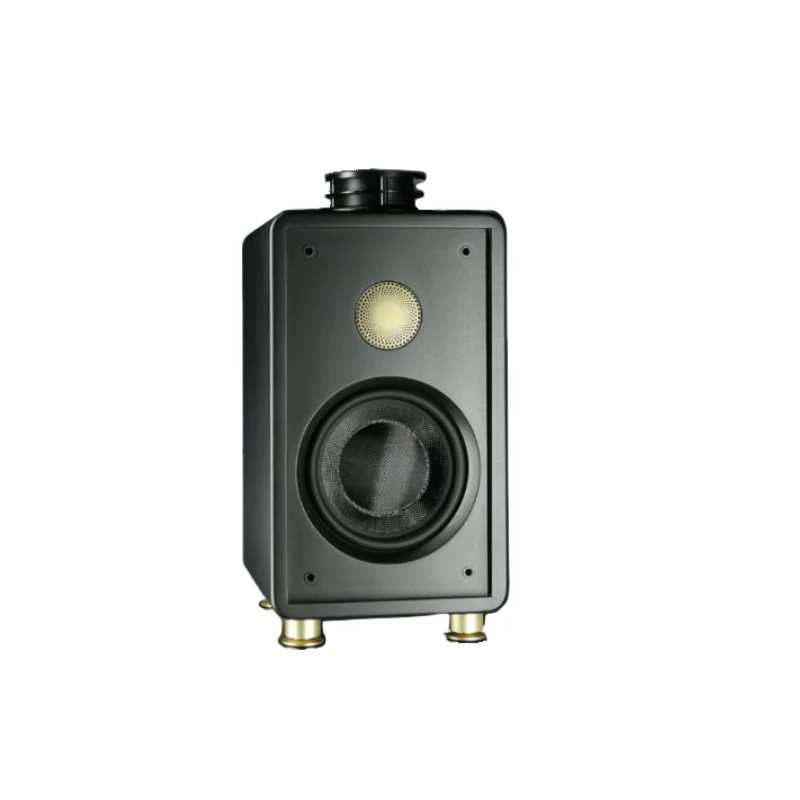 NB-V108 ثلاثة اتجاهات 8 بوصة الراقية رف الكتب المتكلم ثلاثية الأبعاد مكبر الصوت المنزل خشبية HIFI السلبي المتكلم