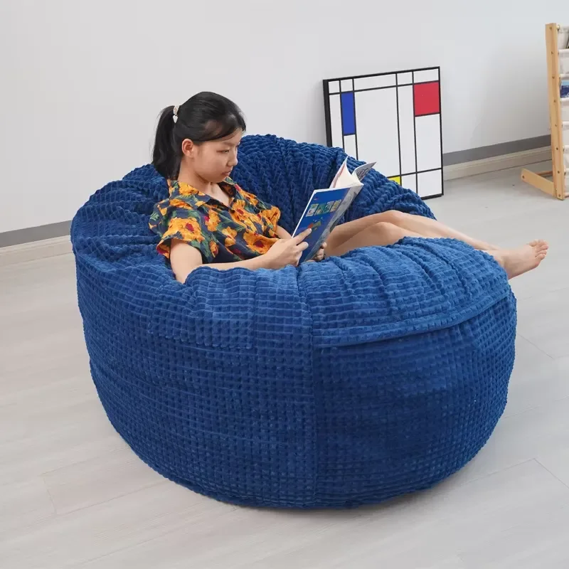 Giant Bean Bag Sofas and Bed Two in One With Foam Filled Multifunctional Sofa Bed