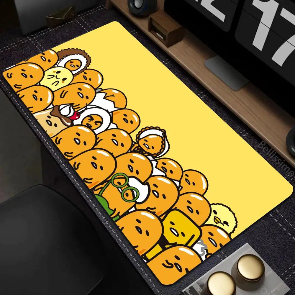 Luxury Mouse pad G-Gudetama Cute Mousepad Mousepad Game Pc Accessories Overlock MouseMat Computer Desk Mat xxl 900x400mm