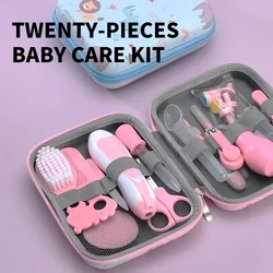 Baby Grooming Kit Newborn Baby Essentials Portable Baby Care Kit Comb Baby Brush Baby Ear Wax Removal Tool Etc.