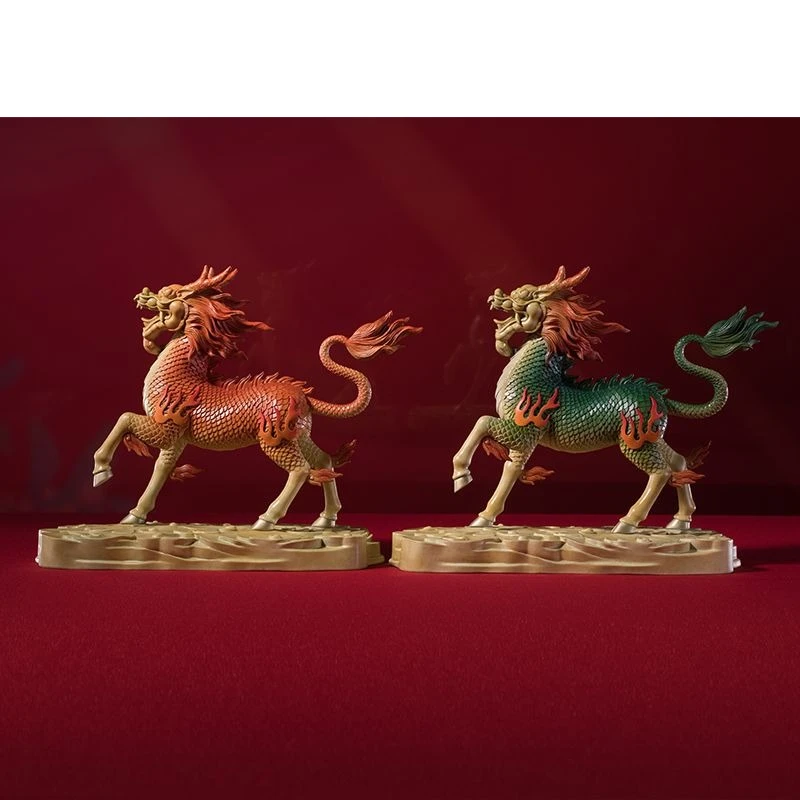 

Auspicious auspicious beast copper ornaments, home living room entrance office decorations